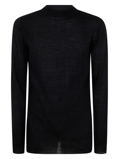 RICK OWENS MEN'S LEVEL TURTLE NECK SWEATER