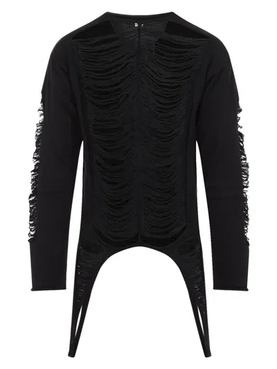 RICK OWENS MEN'S LONG SLEEVES TOP