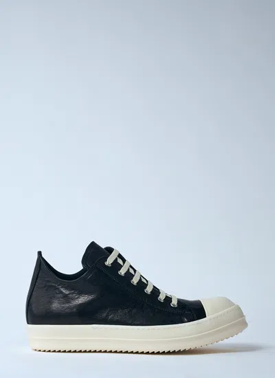 Rick Owens Men Low Sneakers In Black