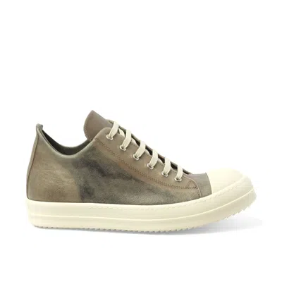 Rick Owens Men's Low Sneaks/milk Sneakers In Sand