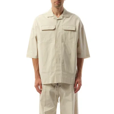 Rick Owens Men's Magnum Tommy Shirt In Dinge