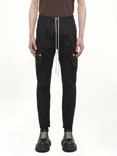 Rick Owens Men's Mastodon Cargo Pants In Black