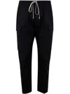 Rick Owens Men Mastodon Megacargo Trousers In Black