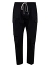 Rick Owens Mastodon Megacargo Trousers In Black