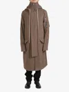 Rick Owens Megaparka Coat In 134 Fawn