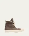 Rick Owens Scarpe In Pelle Sneakers