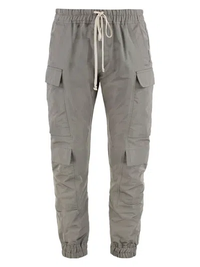 Rick Owens Men's Nylon Cargo Pants