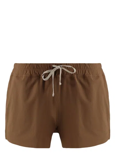 RICK OWENS MEN'S NYLON SWIM SHORTS