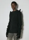 Rick Owens Panel Construction Knit Sweater