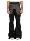 Rick Owens Lido Bolan Bootcut Trousers In Black