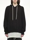Rick Owens Men's Pullover Hoodie In Black