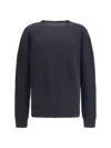 Rick Owens Men Ribbed Sweater In Black