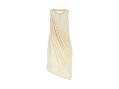 Pre-owned Rick Owens Men's  Anthem Tank Top In Natural