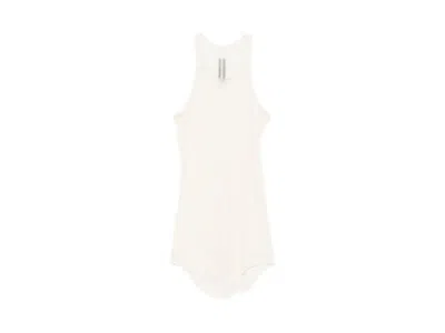 Pre-owned Rick Owens Men's  Basic Rib Tank Top In Natural In Brown