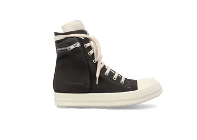 Pre-owned Rick Owens Men's  Drkshdw Cargo Sneaks Sneakers In Dark Dust/milk