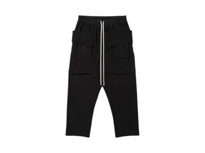 Pre-owned Rick Owens Men's  Drkshdw Creatch Cargo Pants In Black