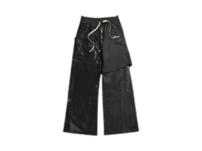 Pre-owned Rick Owens Men's  Drkshdw Denim Geth Belas Pants In Black