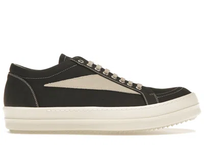 Pre-owned Rick Owens Men's  Drkshdw Edfu Vintage Sneakersin Taupe Grey/white