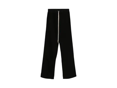 Pre-owned Rick Owens Men's  Drkshdw Fleece Pusher Pants In Black