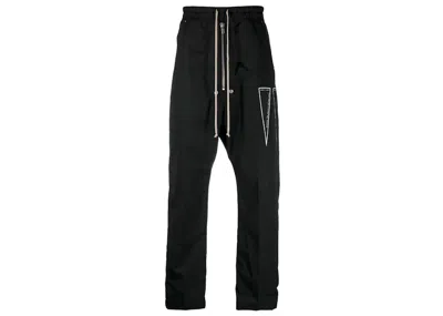Pre-owned Rick Owens Men's  Drkshdw Geth Bela Woven Trousers In Black