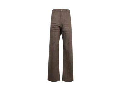 Pre-owned Rick Owens Men's  Drkshdw Geth Jeans In Dark Dust