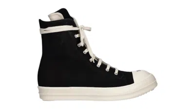 Pre-owned Rick Owens Men's  Drkshdw High Sneaks So Sneakers In Black/milk In Multi