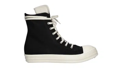 Pre-owned Rick Owens Men's  Drkshdw High Top Sneakers In Black/milk In Multi