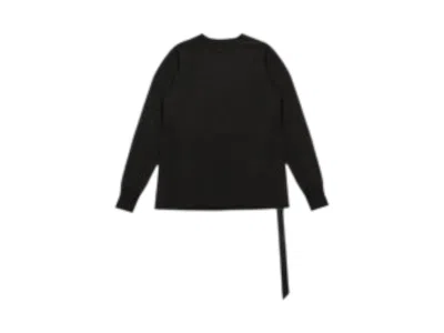 Pre-owned Rick Owens Men's  Drkshdw Level Long Sleeve T-shirt In Black
