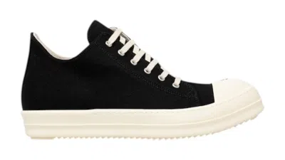 Pre-owned Rick Owens Men's  Drkshdw Lido Low Sneaks So Sneakers In Black/milk In Multi