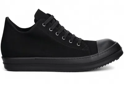 Pre-owned Rick Owens Men's  Drkshdw Low Sneaks Triple Sneakers In Black