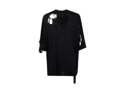 Pre-owned Rick Owens Men's  Drkshdw Tommy T-shirt In Black