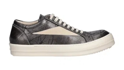 Pre-owned Rick Owens Men's  Drkshdw Vintage Low N Sneakers In Brow/polished/pearl