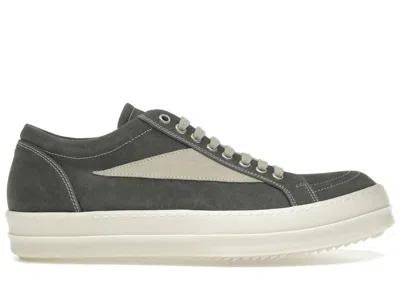 Pre-owned Rick Owens Men's  Drkshdw Vintage Sneaks Sneakers In Grey/beige In Multi