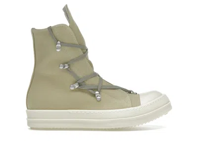 Pre-owned Rick Owens Men's  Hollywood Drkshdw Hexa High Sneakers In Parchment/pearl/milk