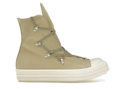 Pre-owned Rick Owens Men's  Hollywood Drkshdw Hexa High Sneakers In Parchment/pearl/milk