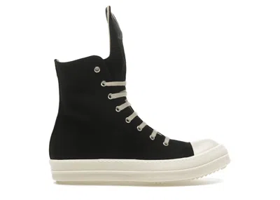 Pre-owned Rick Owens Men's  Hollywood Drkshdw High Sneakers In Black/milk
