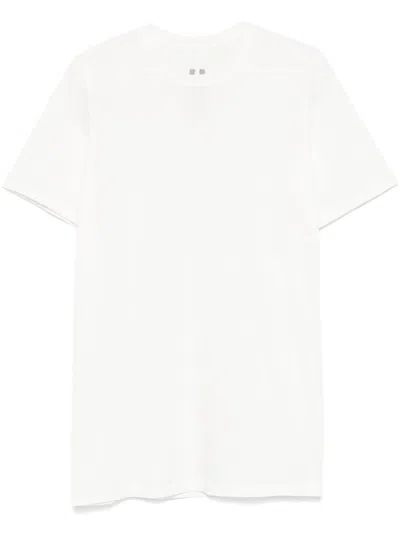 Pre-owned Rick Owens Men's  Level T-shirt In Milk