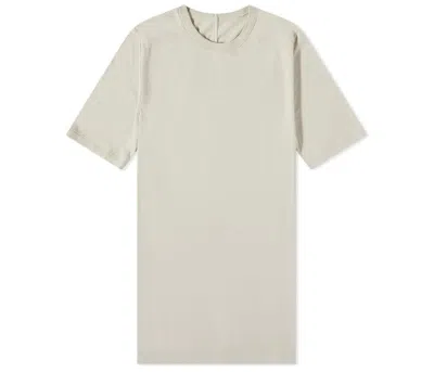 Pre-owned Rick Owens Men's  Level T-shirt In Pearl