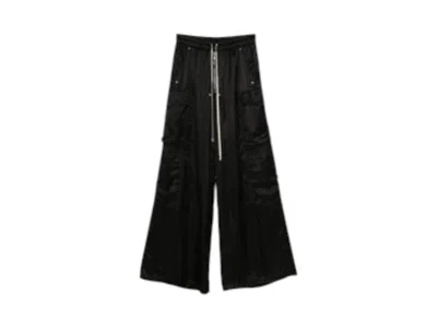 Pre-owned Rick Owens Men's  Pantaloni Cargobelas Pant In Black