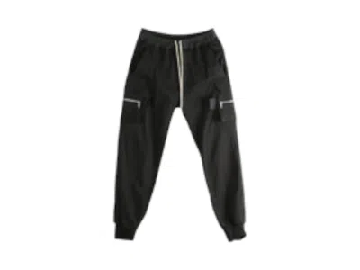 Pre-owned Rick Owens Men's  Pantaloni Mastodon Cargo Pant In Black