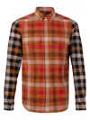 Rick Owens Gingham-pattern Cotton Shirt In Print