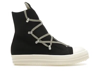 Pre-owned Rick Owens Men's  Porterville Drkshdw Hexa High Sneakers In Black/pearl/milk