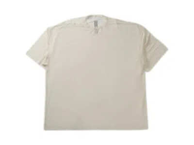 Pre-owned Rick Owens Men's  Tommy T-shirt In Beige