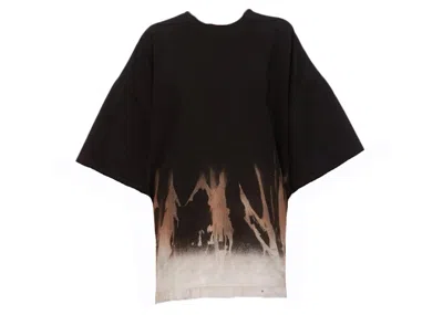 Pre-owned Rick Owens Men's  Tommy T-shirt In Black/terra