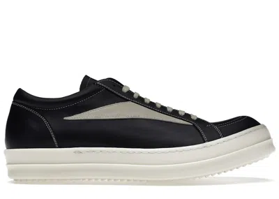Pre-owned Rick Owens Men's  Vintage Sneakersin Black/white