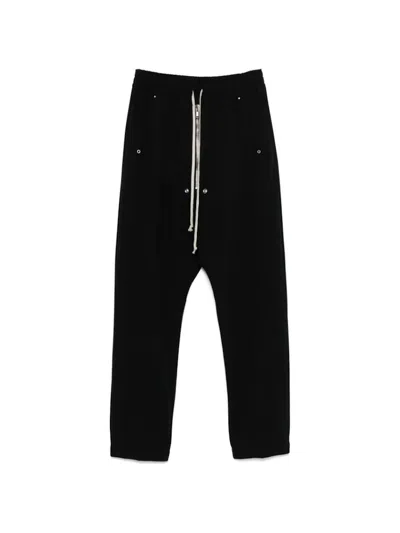 Pre-owned Rick Owens Men's  Wool Bela Pants In Black