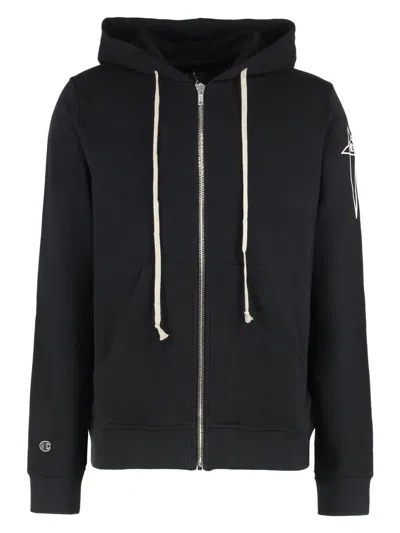 RICK OWENS MEN'S RICK OWENS X CHAMPION - JASON'S FULL ZIP HOODIE