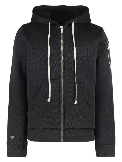 RICK OWENS MEN'S RICK OWENS X CHAMPION - JASON'S FULL ZIP HOODIE