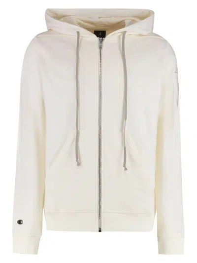 RICK OWENS MEN'S RICK OWENS X CHAMPION - JASON'S FULL ZIP HOODIE