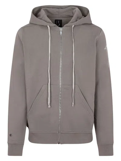 RICK OWENS MEN'S RICK OWENS X CHAMPION - JASON'S FULL ZIP HOODIE